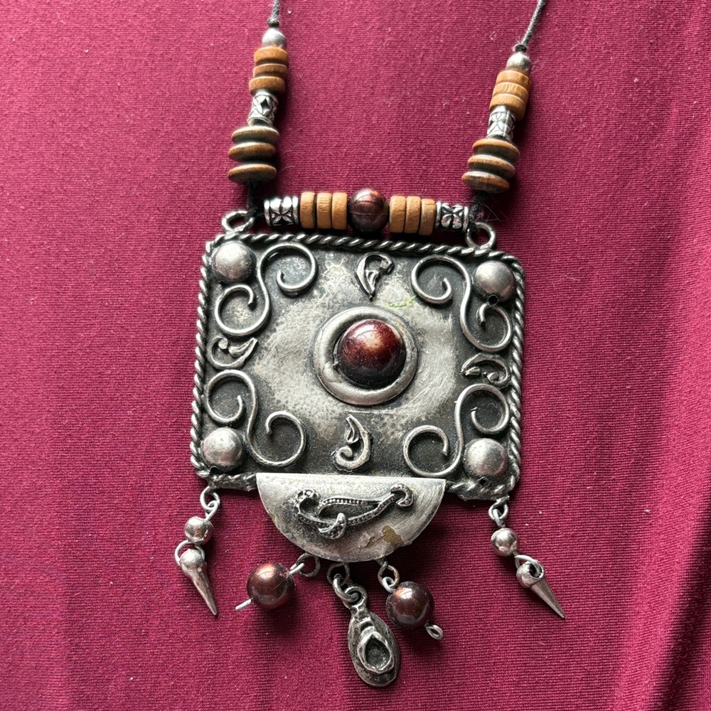 Artisan Pendant Necklace from Macedonia